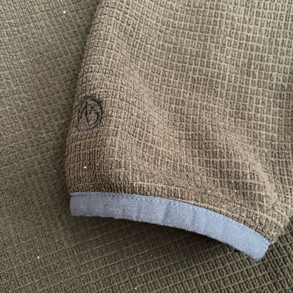 [XL]The North Face A5 SERIES Brown Quarter-Zip Pullover 1/4 ZIP Fleece Jacket - Picture 2 of 7